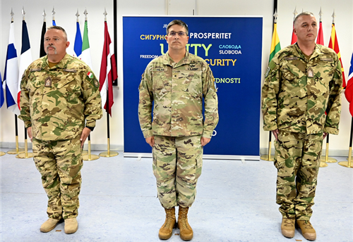Ceremonija primopredaje duznosti nacelnika staba NATO Staba Sarajevo